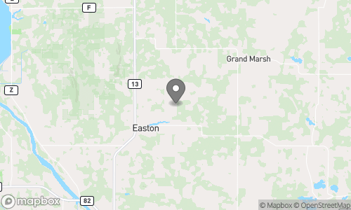 map of the Grand Marsh weather station