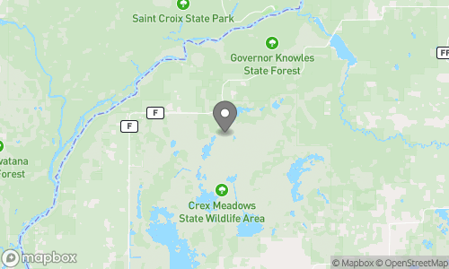 map of the Grantsburg weather station