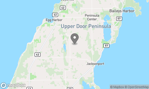 map of the West Jacksonport weather station